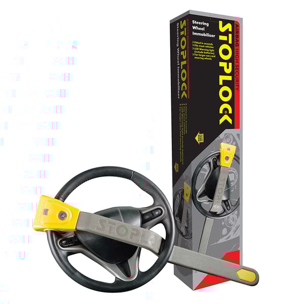Ohjauspyörän lukko Stoplock AIRBAG LEDillä