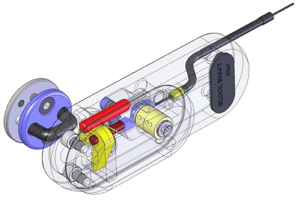 Pakettiauton lukko Gatelock M *Deadlock* - Setti 2 kpl - Avain