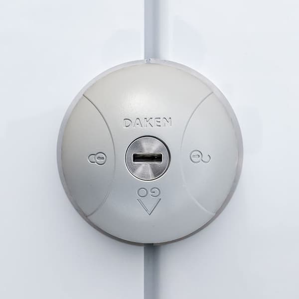 Pakettiauton lukko - 2-Pack Saturn GO - Valkoinen