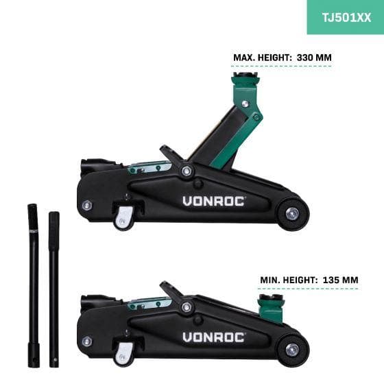 VONROC Donkraft | Maks. 2000 kg