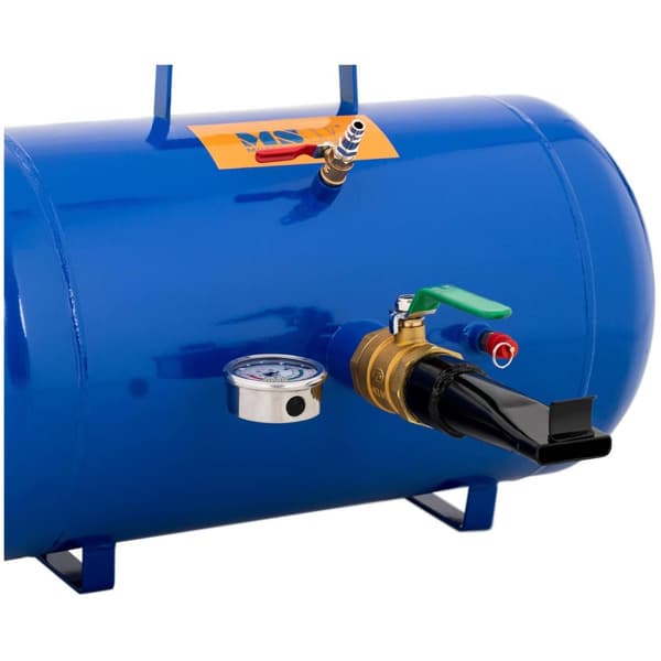 MSW Chockluftare - 38,5 l - 6 till 8 bar