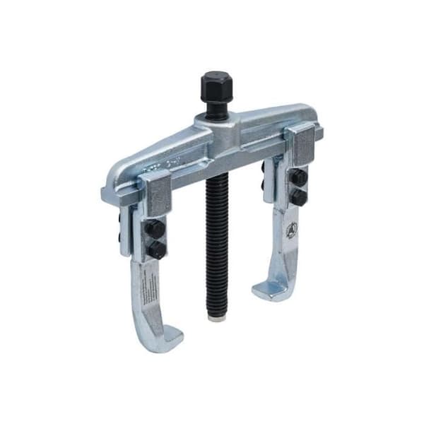 Utdragare - BGS - Parallellmodell med 2 klor - 50 till 140 mm - Stål - Grå