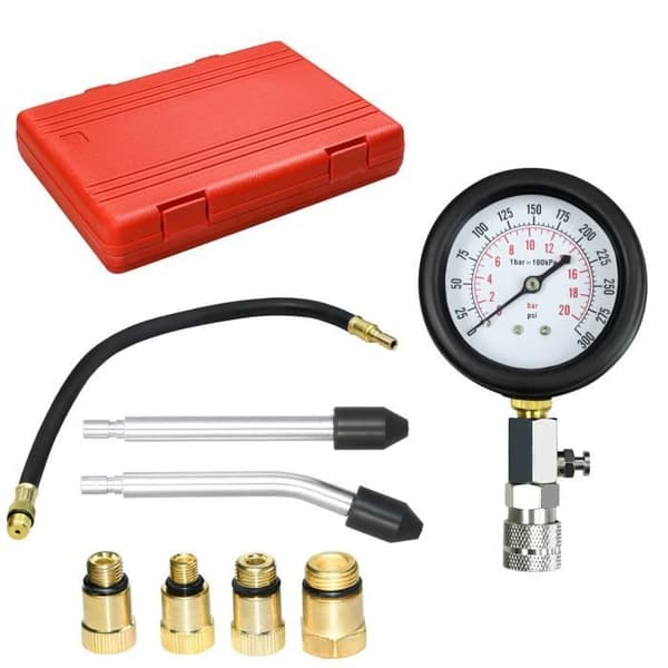 XMTECH Car Compression Tester - 0-20 bar Compression Tester, för fordon Lastbilar Bilar