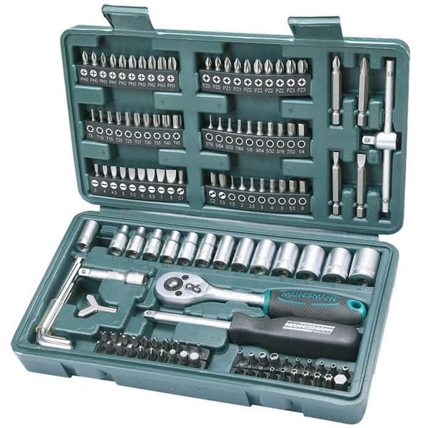 Mannesmann Socket och bits set (130 stycken)