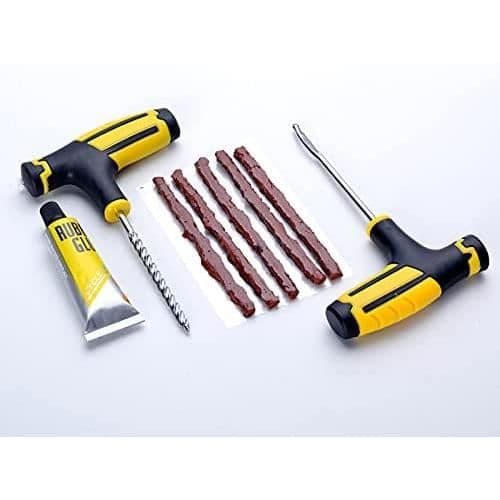 2021 8PC bil-motorcykel däckreparationssats Plugg Tubeless däckreparationsplugg för bil, motorcykel, ATV, jeep, lastbil[422]