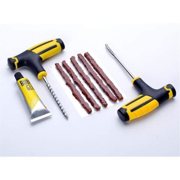 Pwtchenty Reparationssats för bildäck, 1 set Reparationsverktyg för bildäck Professionell Auto Motorcykel Tubeless Vacuum Pn[258]