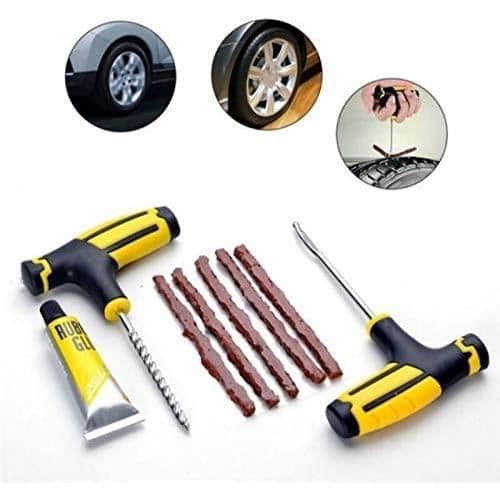 Reparationssats för fordonsdäck Bil Bil Motorcykel Cykel Tubeless däck Punktering Plug-Reparation Tool Kit Nåltillbehör[1199]