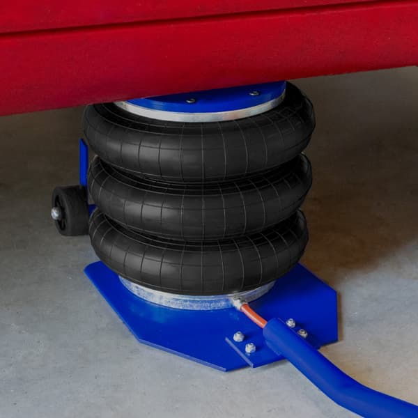 Air Bag Jack 3.5 Ton Capacity Pneumatic Heavy Duty 3-5 Second Car Lifting Jack Triple Bag Auto Repairing Tyres Changing 13.5 - 40cm Lifting Range