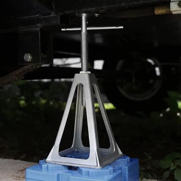 YUENFONG Set med 4 st Cartrend aluminiumljus för husvagn Kapacitet 1000 kg per ljus