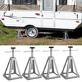 Miniatyrbild 1 av 4: YUENFONG Set med 4 st Cartrend aluminiumljus för husvagn Kapacitet 1000 kg per ljus