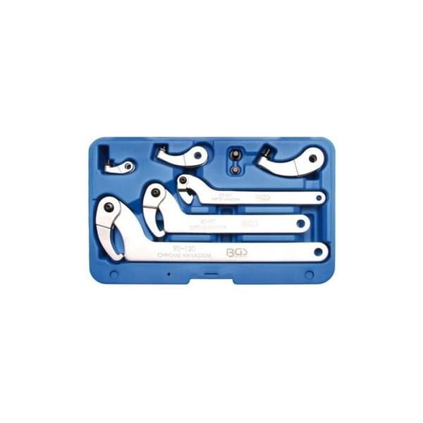 Set med 8 stift skiftnycklar 35 - 120 mm
