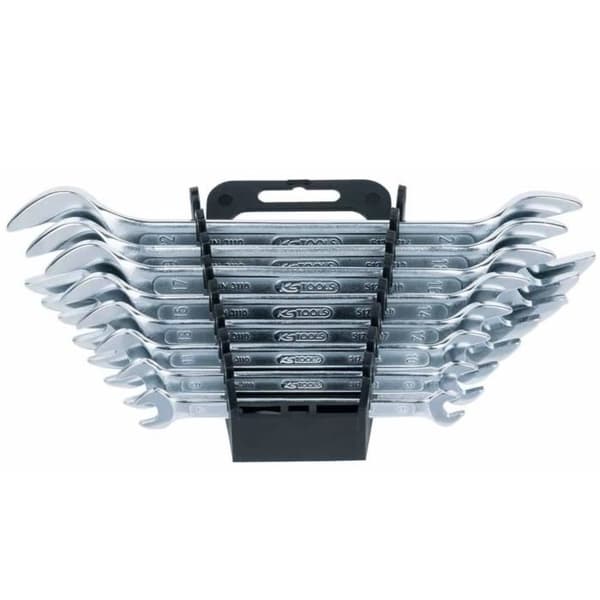 KS Tools CLASSIC dubbelnyckelsats med öppen ände 8 st 517.0148