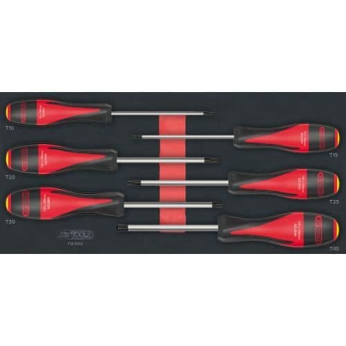 ULTIMATE® TORX® skruvmejselmodul borrad, 6 stycken KS TOOLS 713.5014