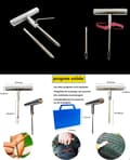 Miniatyrbild 5 av 6: 53PCS däckreparationssats, portabla bildäcksreparationssats, bildäcksreparationssats, bilpunkteringssats, reparationssats
