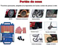 Miniatyrbild 6 av 6: 53PCS däckreparationssats, portabla bildäcksreparationssats, bildäcksreparationssats, bilpunkteringssats, reparationssats