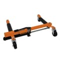 Miniatyrbillede 2 af 11: Køretøjspositioneringsskøjter Par Hydraulisk Hjul Bil Dolly Sæt Af 2 Kraftig Løfte Donkraft Transportvogn Fodpedal 12" løfteområde Dæk Op Til 10" Bred