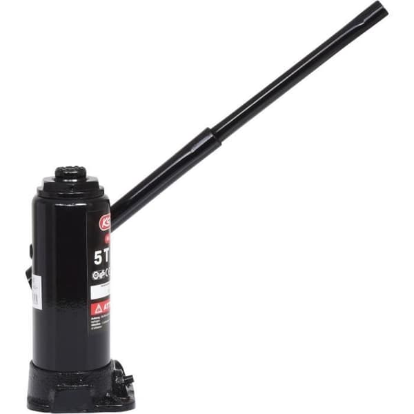 Hydraulisk flaskdomkraft - KSTOOLS - 5T - Stål - Svart