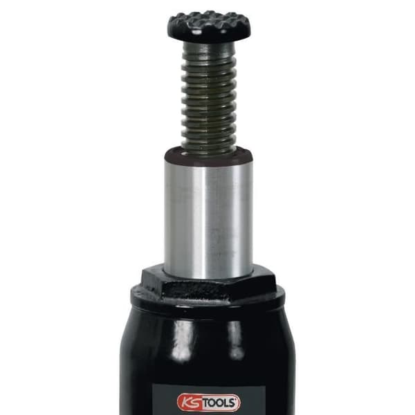 Hydraulisk flaskdomkraft - KSTOOLS - 5T - Stål - Svart