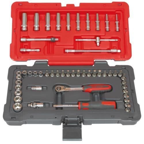 ULTIMATE® uttag och tillbehörsset i 1/4" tum, 52 delar KS TOOLS 922.0652