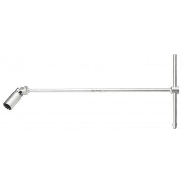 Handtagsnyckel - KS TOOLS - 12 punkter - Specialtändstift - 16 mm - Lång kardanled
