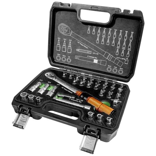 Brüder Mannesmann M18315 Momentnyckelsats 1/4 (6,3 mm) 5 - 25 Nm