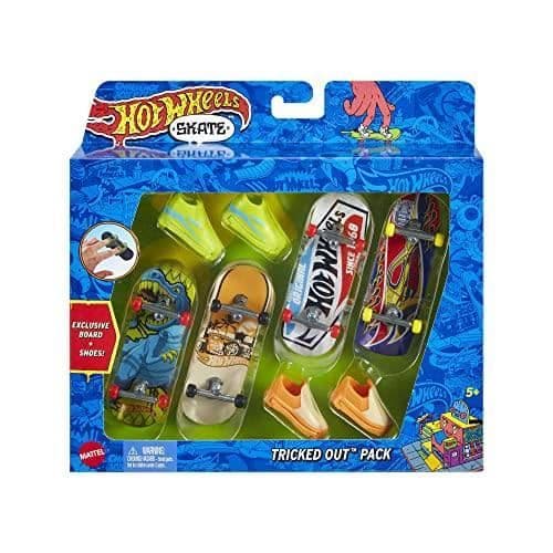 Tony Hawk Fingerskate Set med Exklusiv Gripbräda - Hot Wheels
