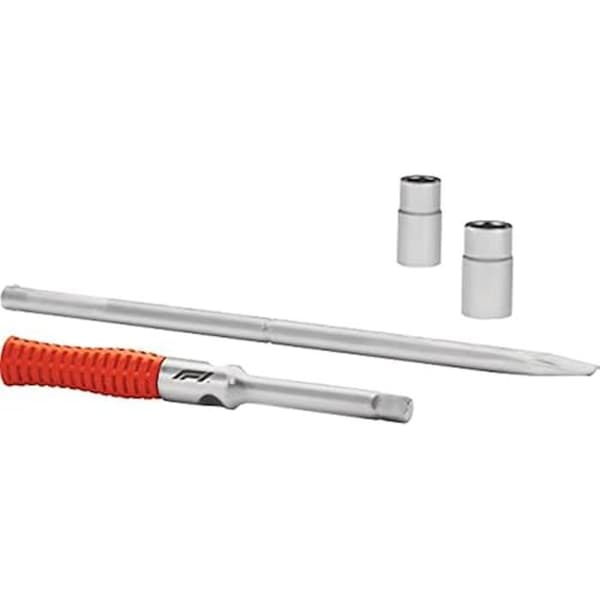 Hjulmutternyckel - FORMULA 1 - 10801 - 2 bits - 360° roterande handtag - Storlekar 17-19-21-23 mm