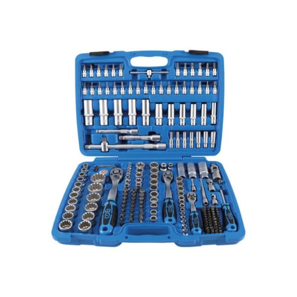 Gear Lock hylsnyckelsats 6,3 mm (1/4") / 10 mm (3/8") / 12,5 mm (1/2") 192 delar
