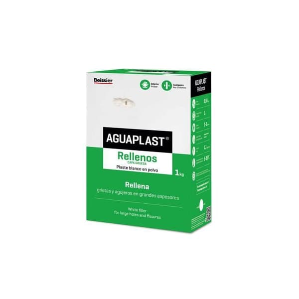 Fyllningsbox - GENERISK - Aguaplast - 1kg - Pulvertjocklek - Sprickor och Hål