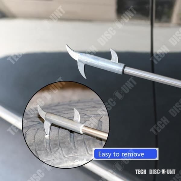 TD® Däckrengöringskrok Skruvmejsel Bil Precision Motorcykel Cykel Underhåll Hjul Punkteringsförebyggande Reparation av skrapa