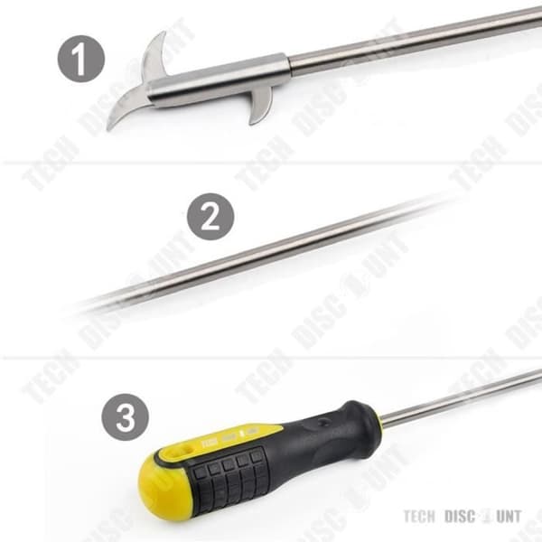 TD® Däckrengöringskrok Skruvmejsel Bil Precision Motorcykel Cykel Underhåll Hjul Punkteringsförebyggande Reparation av skrapa