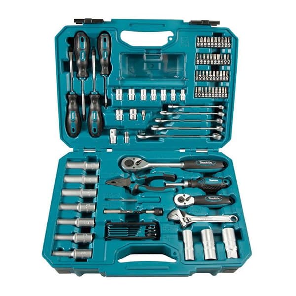 Verktygslåda med handverktyg 87 PCS - MAKITA - E-08458