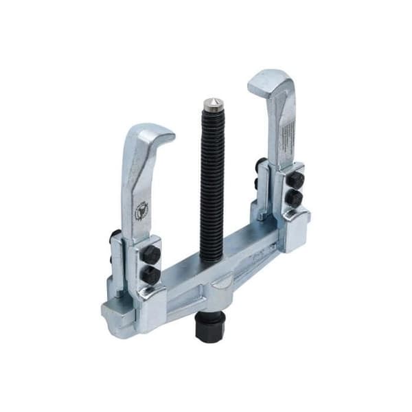 Utdragare - BGS - Parallellmodell med 2 klor - 50 till 140 mm - Stål - Grå