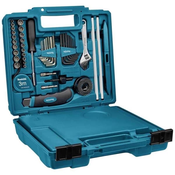 Borrar och bits - Makita - E-11689 - 256 stycken - HSS-R - Vit färg