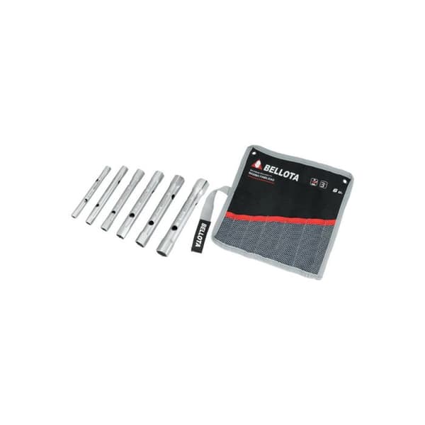 Set med 6 BELLOTA ihåliga rörnycklar - 6-punkts - 64956BS
