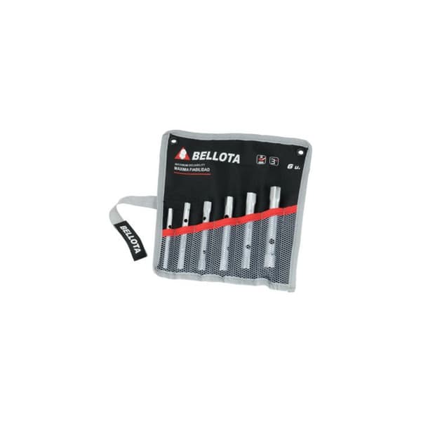 Set med 6 BELLOTA ihåliga rörnycklar - 6-punkts - 64956BS