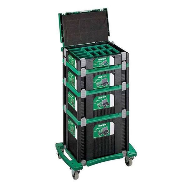 Verktygslåda - Hitachi - HIT-System Case II - Plast - Grön, Svart - 395x158x295 mm