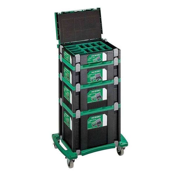 Verktygslåda - Hitachi - HIT-System Case II - Plast - Grön, Svart - 395x158x295 mm