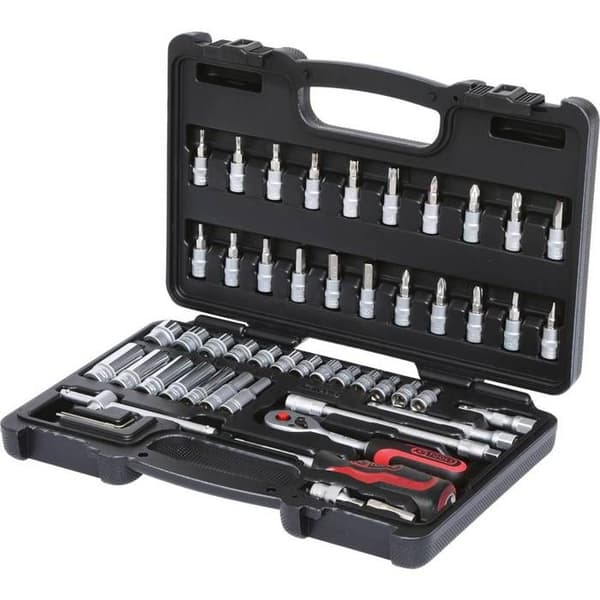 1/4'' sockelset - KSTOOLS - KROMmatta - 53 delar