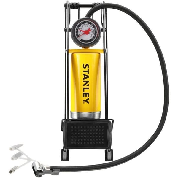 STANLEY - Fotpump - STHT80894-1 - Maximalt tryck: 100 psi / 6,9 bar