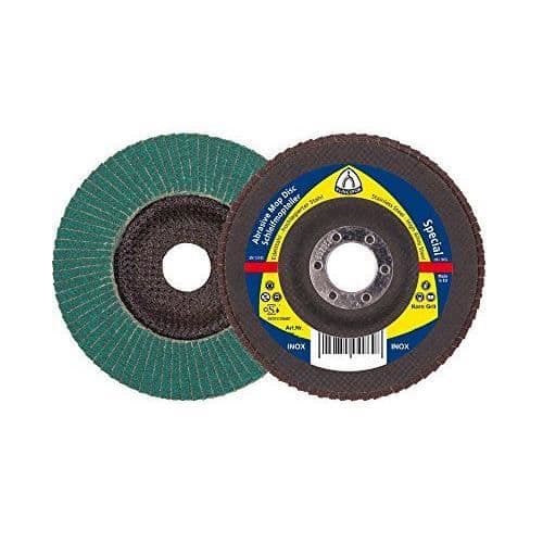 Slipande skiva - KLINGSPOR - SMT 924 - 125 x 22,23 mm - Kornsrl 80 - Förpackning om 10 stycken