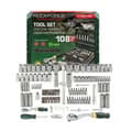 Miniatyrbild 1 av 4: Coffret med verktyg Rockforce Verktygsset 108 delar 1/4 1/2 Xi-on Cr-V (6-kant) (4-32 mm)