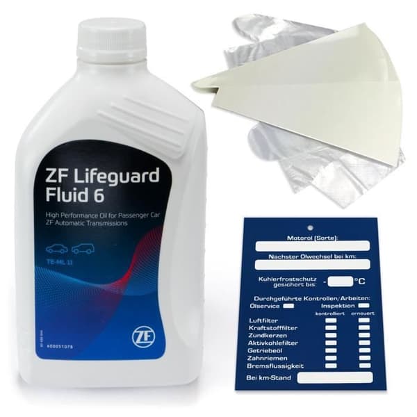 1 liter automatisk växellåda Olja 6HP ZF Lifeguard Fluid 6 Inkl.