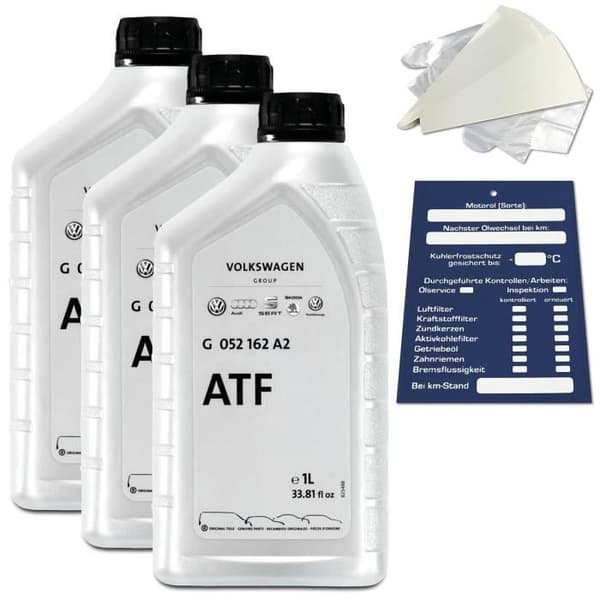 3 Liters Original VW Audi Seat Skoda Automatolja ATF