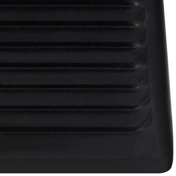 Stopklodser - Living stopklods til parkering 4 stk. 16x9x9 cm gummi