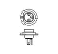 Miniatyrbillede 6 af 7: Bosch H4 Gigalight Plus+120% 60/55W