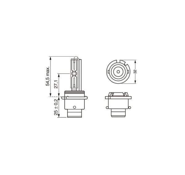 Bosch D2S Xenon 35W