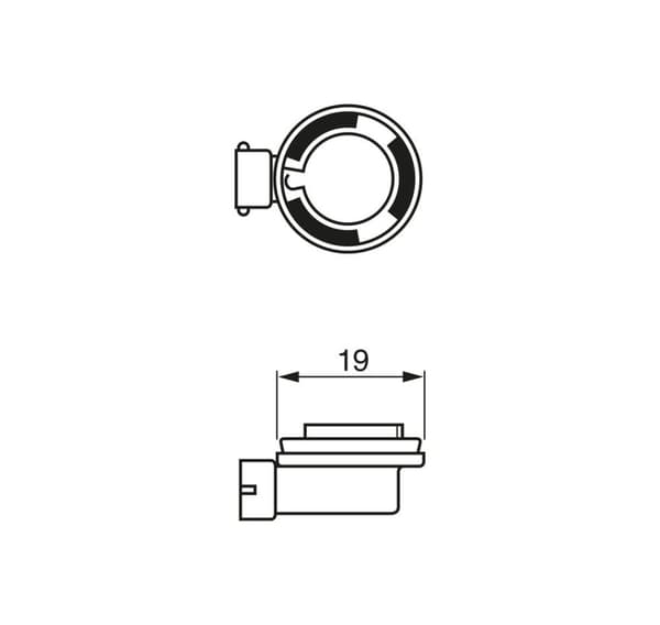 Bosch H8 12V 35W Pure Light laatikko 1kpl