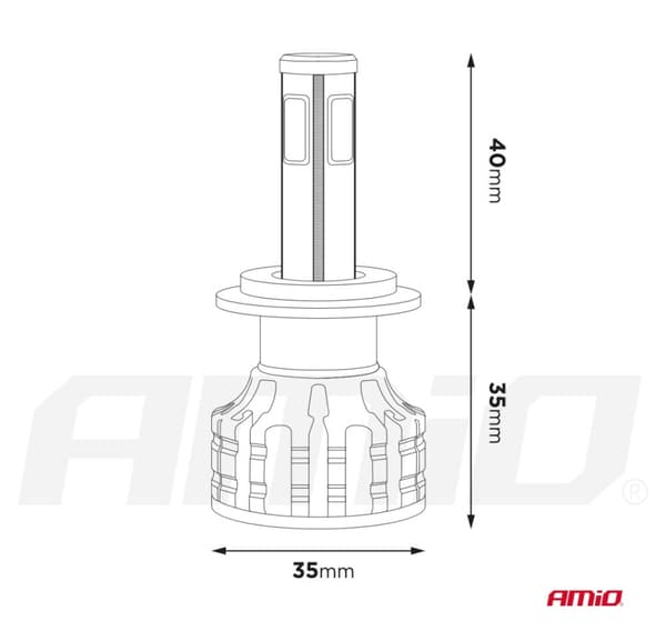 Led H7 2kpl
