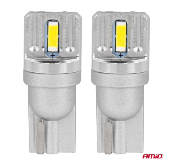 LED-pærer canbus T10 W5W 3*1860 SMD hvit 12/24V